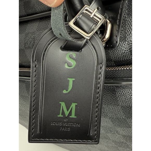 Louis Vuitton Damier Graphite Icart Business Bag Briefcase Handbag Black - Picture 3 of 16